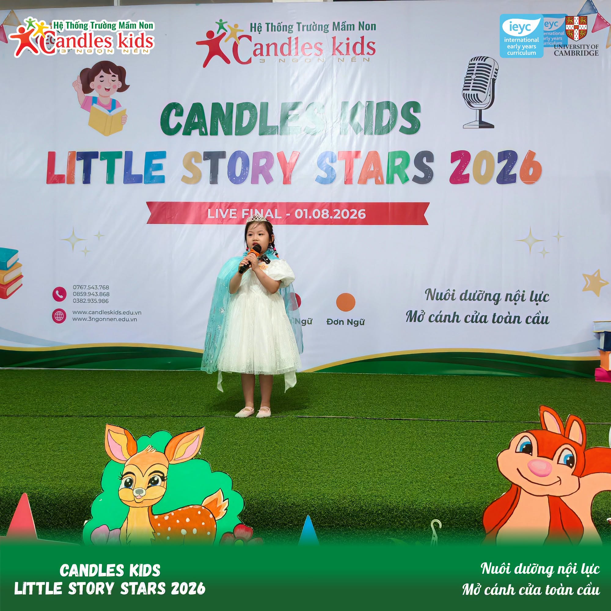 Khép Lại Cuộc Thi Candles Little Story Stars 2026 Đầy Rực Rỡ Và Đong Đầy Cảm Xúc