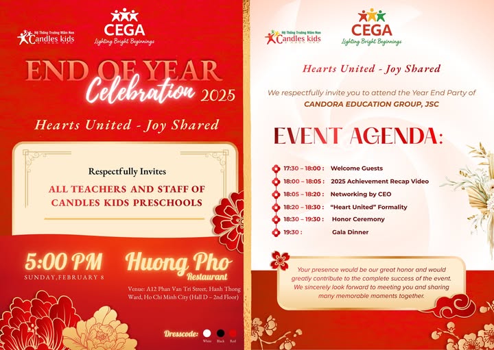 END OF YEAR CELEBRATION 2025