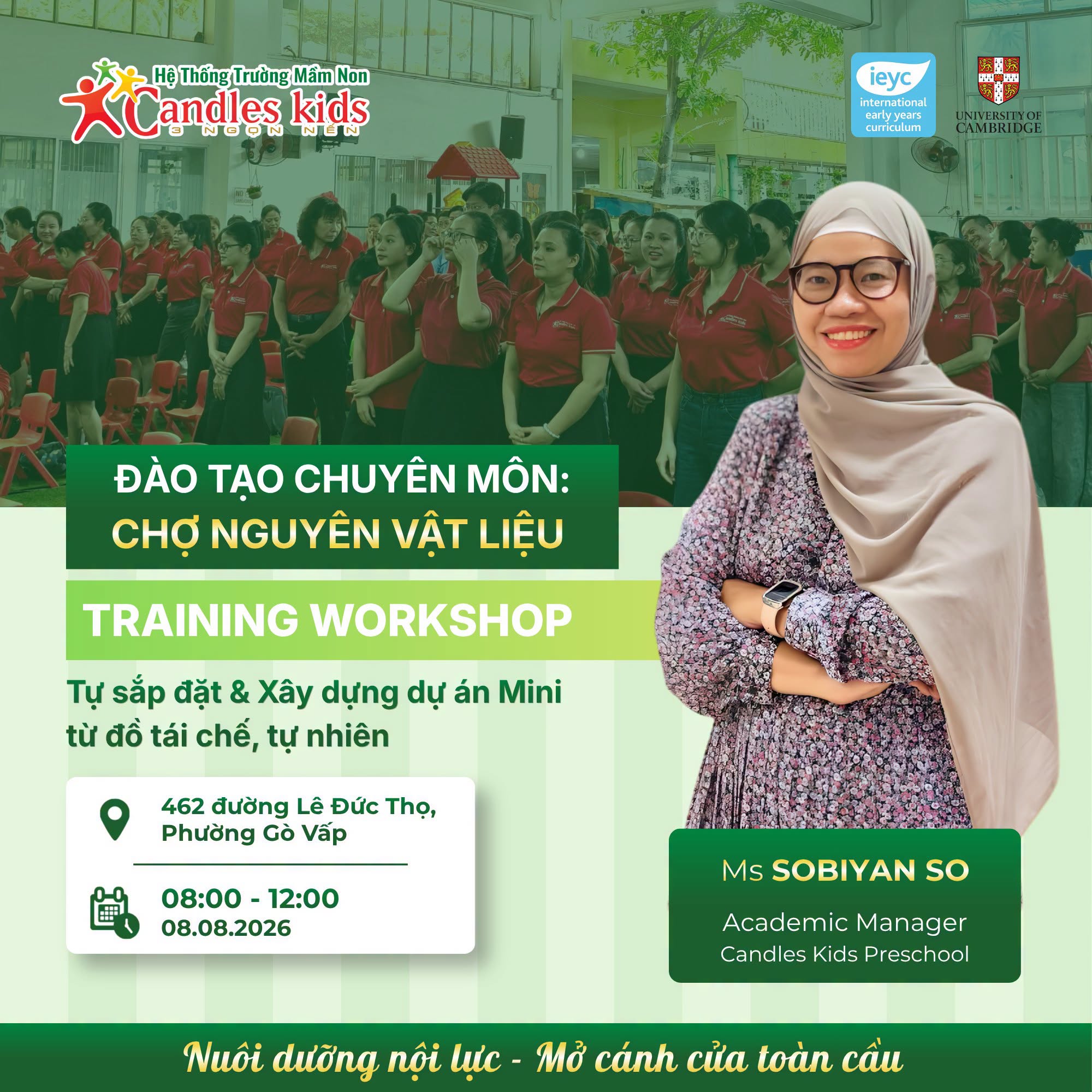 [Training Workshop] Khi Thầy Cô Cũng Là Những "Mầm Sáng Tạo" Tại Candles Kids