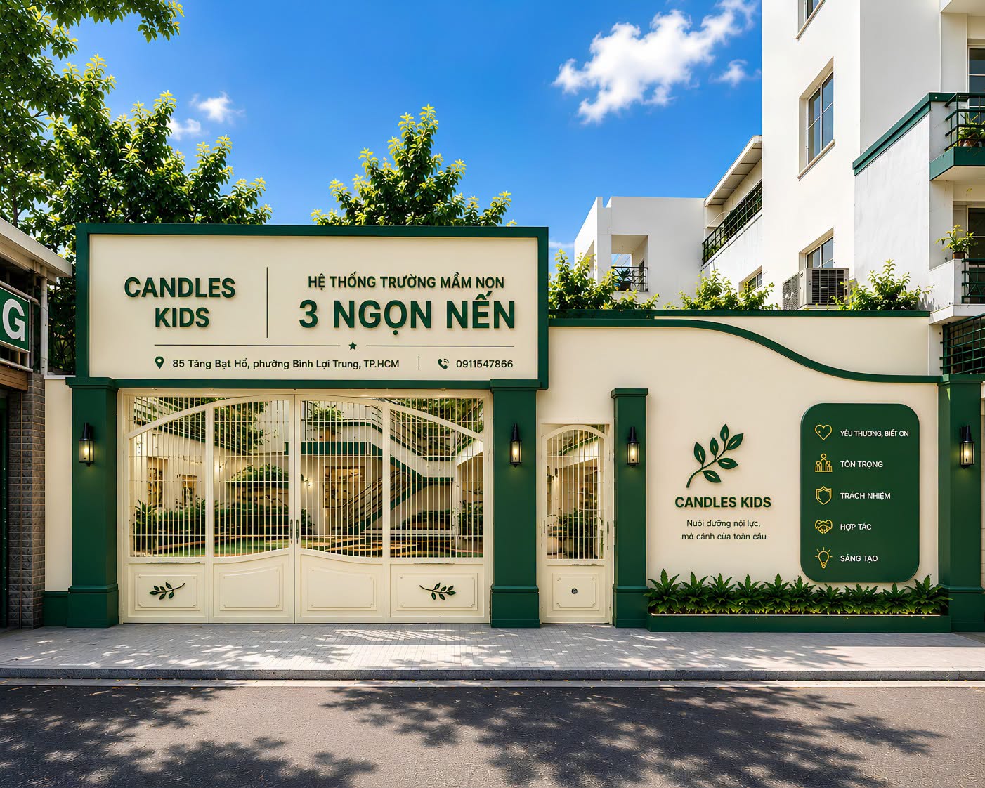 Candles Kids Chào Đón Cơ Sở Song Ngữ Mới Khu Vực Lê Quang Định - Phan Văn Trị