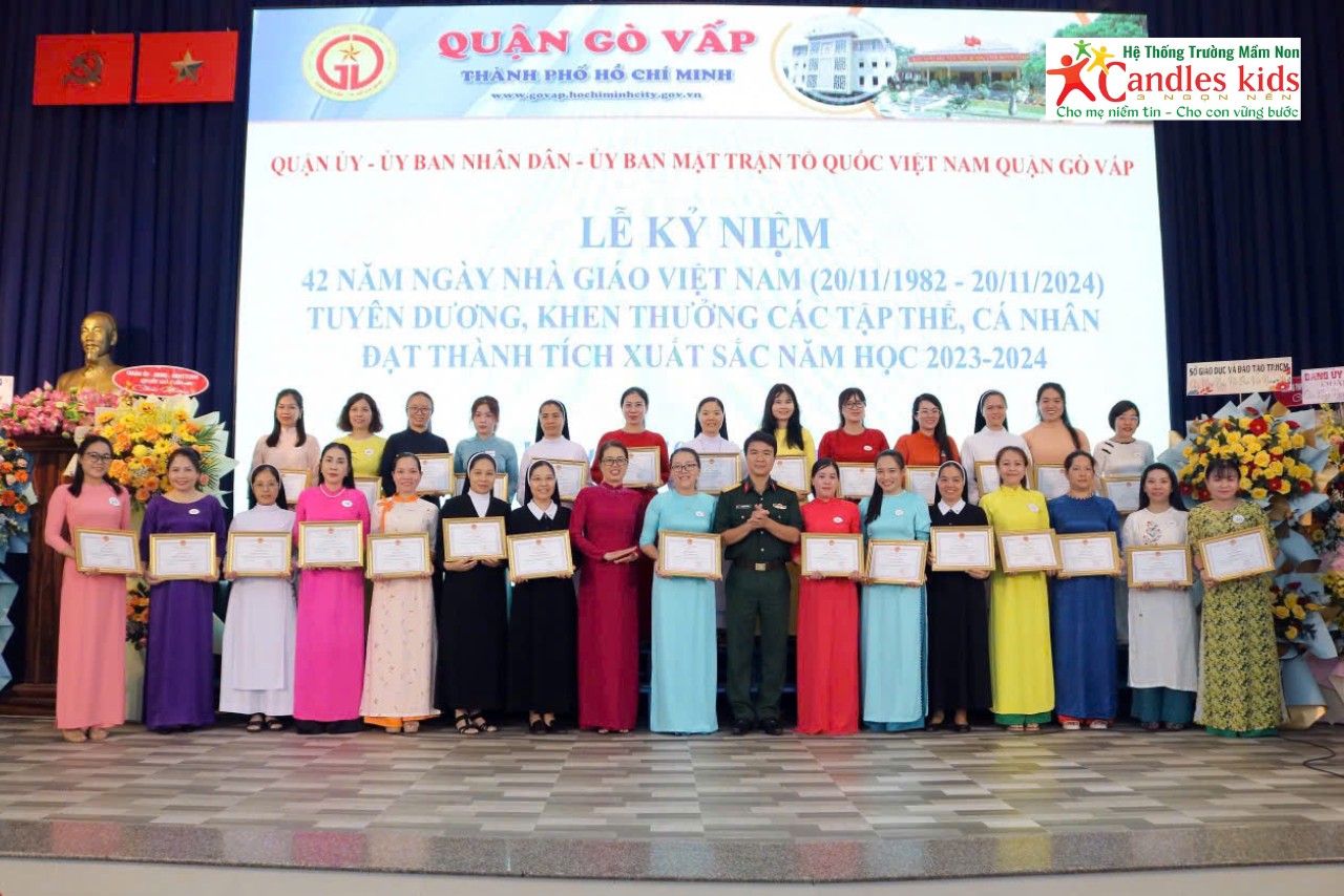 Hệ Thống Trường Mầm Non 3 Ngọn Nến – Những Giải Thưởng Và Thành Tựu Đáng Tự Hào