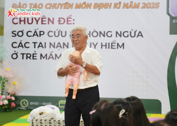 Workshop SƠ CẤP CỨU & PHÒNG NGỪA CÁC TAI NẠN NGUY HIỂM Ở TRẺ MẦM NON