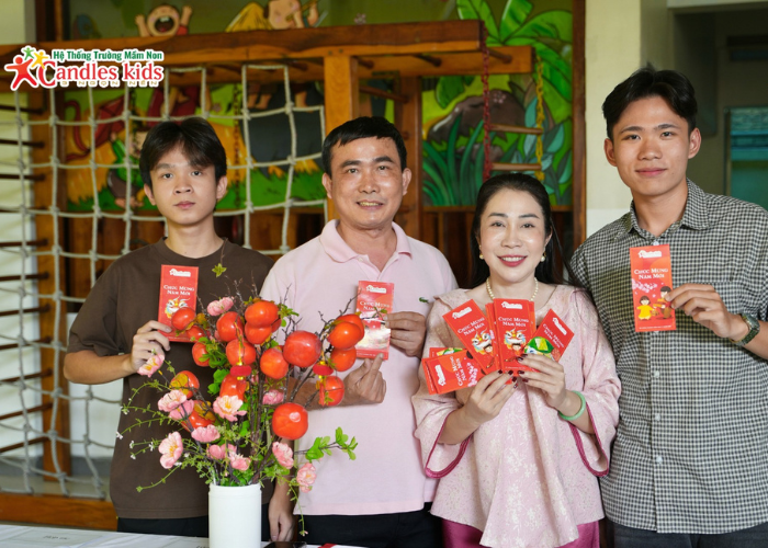 Trường mầm non Candles Kids - 3 Ngọn Nến và câu chuyện phía sau những phong bao đầu năm